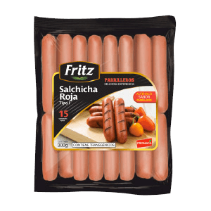 SALCHICHA ROJA 300G FRITZ