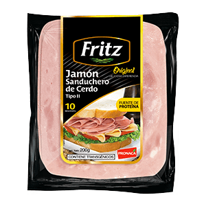 JAMON SANDUCHERO FRITZ 0.2KG