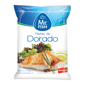 FILETES DE DORADO FUNDA