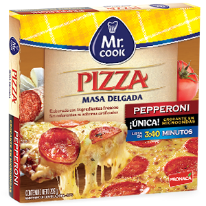 PIZZA DE PEPPERONI 229G