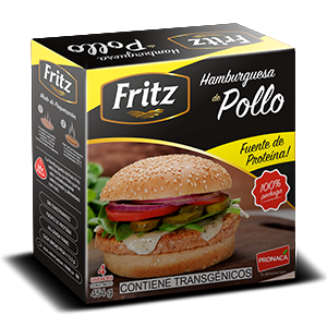 HAMBURGUESA POLLO 454G