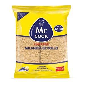 MILANESA DE POLLO MR.COOK 160G