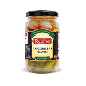 BANDERILLA PICANTE RUBINO 350G