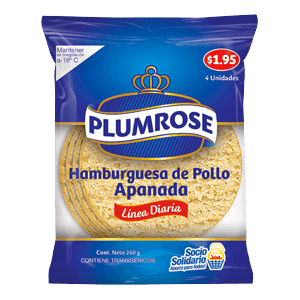 HAMBURGUESA POLLO APANADA 260G