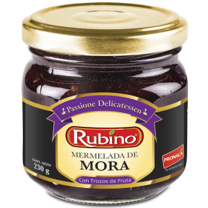 MERMELADA MORA RUBINO 230G