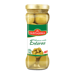 ACEITUNA VERDE ENTERA 240G