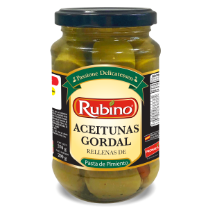 ACEITUNA GORDAL PIMIENTO 370G