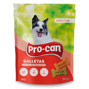 GALLETAS PROCAN PIEL Y PEL 80G