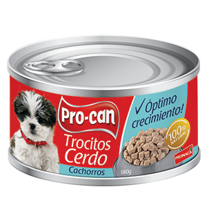 PROCAN TROCITOS CA CERDO 180G