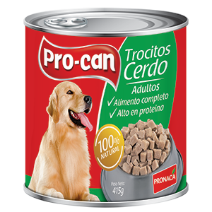 PROCAN TROCITOS CA CERDO 415G