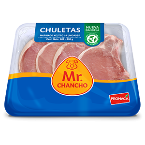 CHULETAS EN BANDEJA