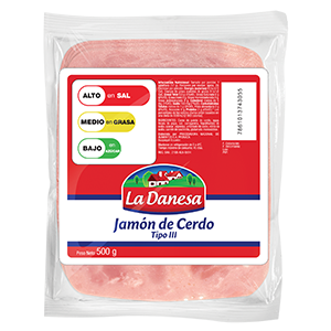 JAMON DANESA 500G REBANADO