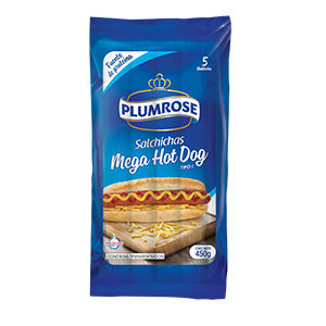 SALCHICHA MEGA HOTDOG 450G PLU