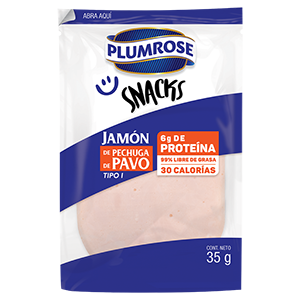 SNACK JAMON DE PAVO 35G PLUM